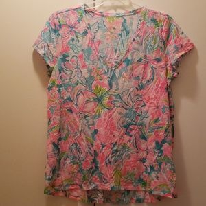 Lilly Pulitzer Etta top size XL